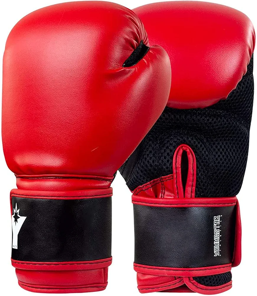 6 oz Youngstar Boxing Gloves for Kids Made for Bag or Pad Work or Sparring | MMA, Muay Thai, Kickboxing Punch Bag Mitts Training Gloves for Boys and Girls
