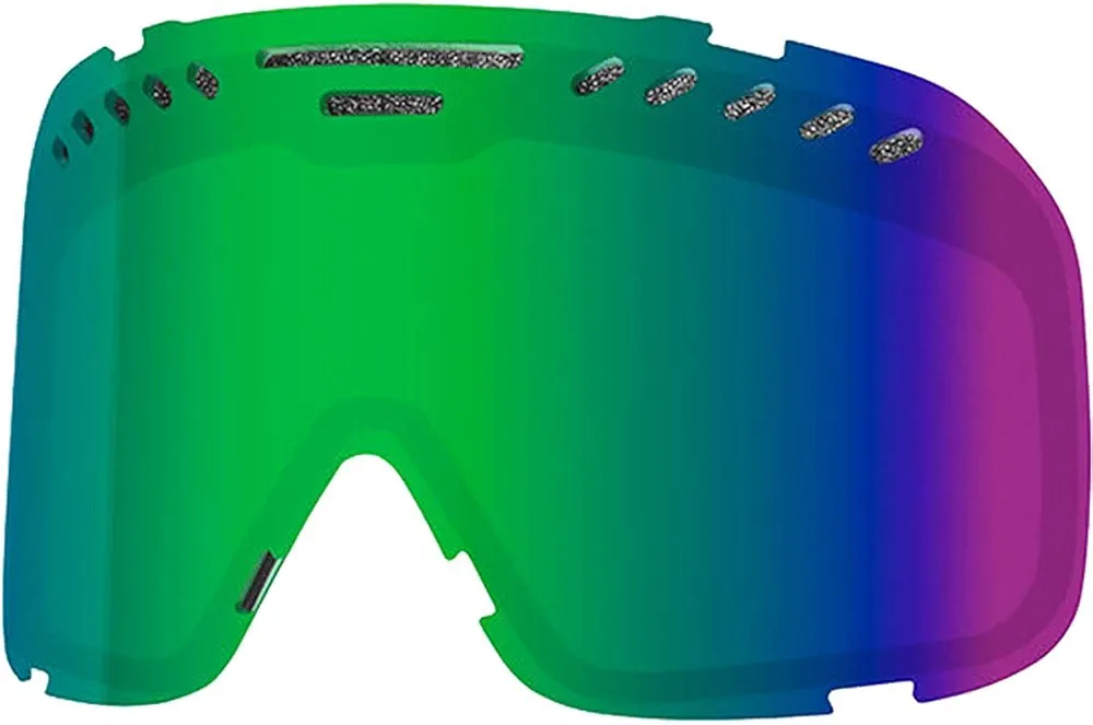 Smith Project Snow Goggle Replacement Lens (Green Sol-X Mirror)