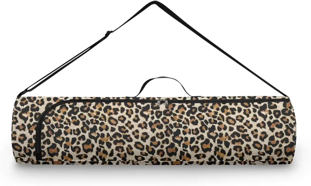 Yoga Mat Bag for Women & Men Full-Zip Yoga Mat Carrier Bag for Class Workout Park with Adjustable Strap