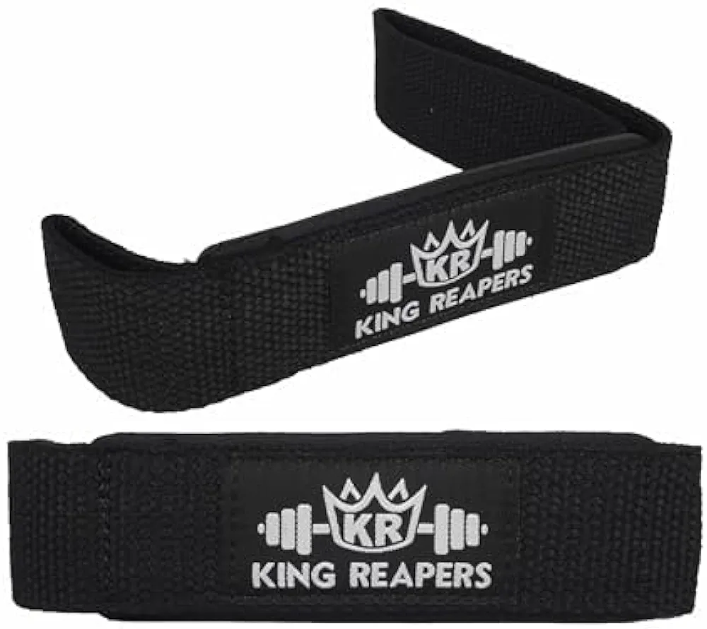 Lifting Straps Gym, lifting straps with d rings, lifting straps Lifting Wrist Straps for Weightlifting, Bodybuilding, Powerlifting, Lifting Wrist Straps ,Strength Training, & Deadlifts - Padded Neoprene with Cotton weight lifting straps for men