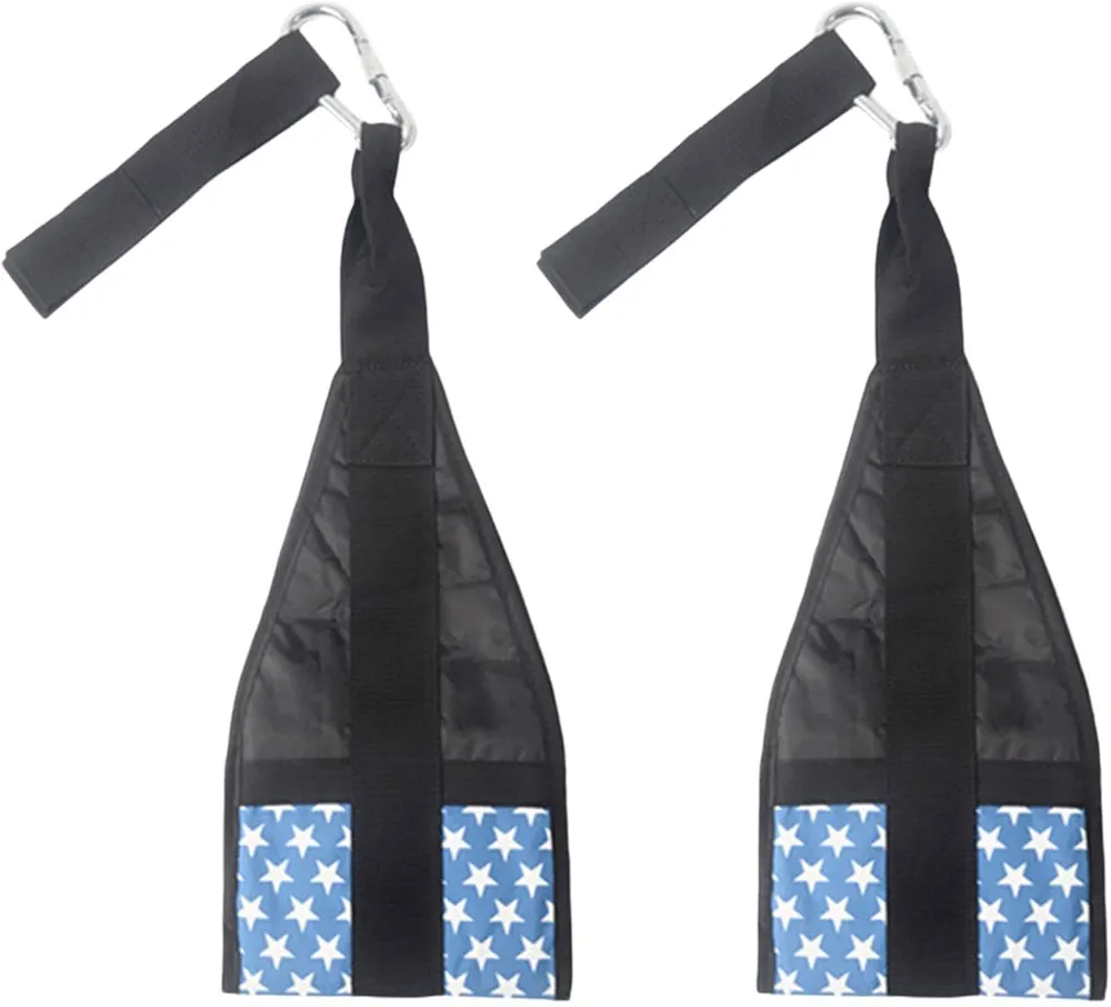 2Pcs Fitness Ab Straps, Ab Slings Straps, Abdominal Muscle Building, Weight Lifting Straps Hanging Ab Straps for Chinning Gym