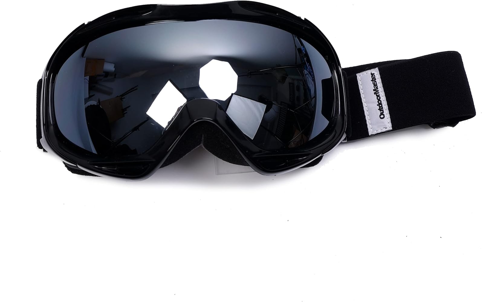 OutdoorMaster OTG Ski Goggles - Over Glasses 100% UV Protection Ski/Snowboard Goggles