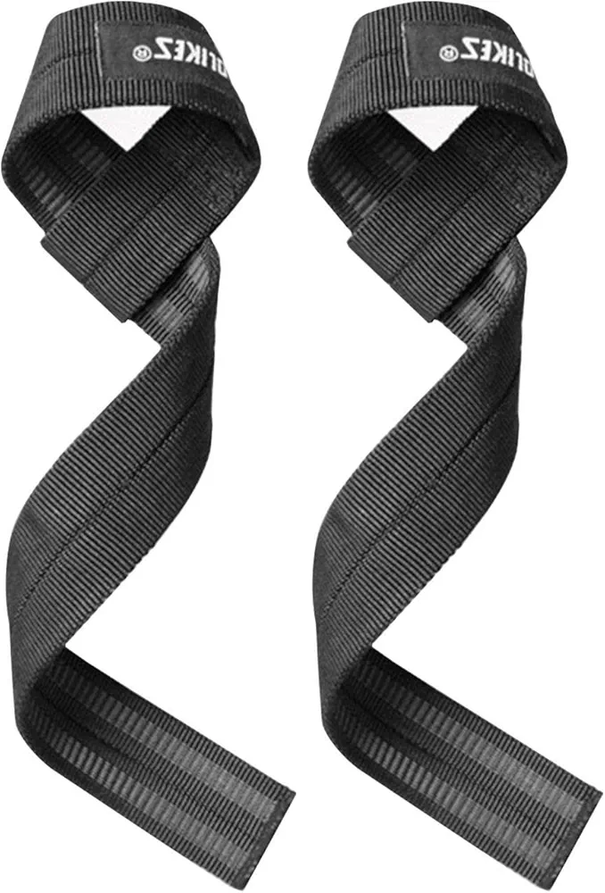 Deadlift Wrist Straps for Weightlifting? Adjustable Lifting Straps Wrist Wraps for Workout?Gym Hard Pull Weight Support Lifting Straps