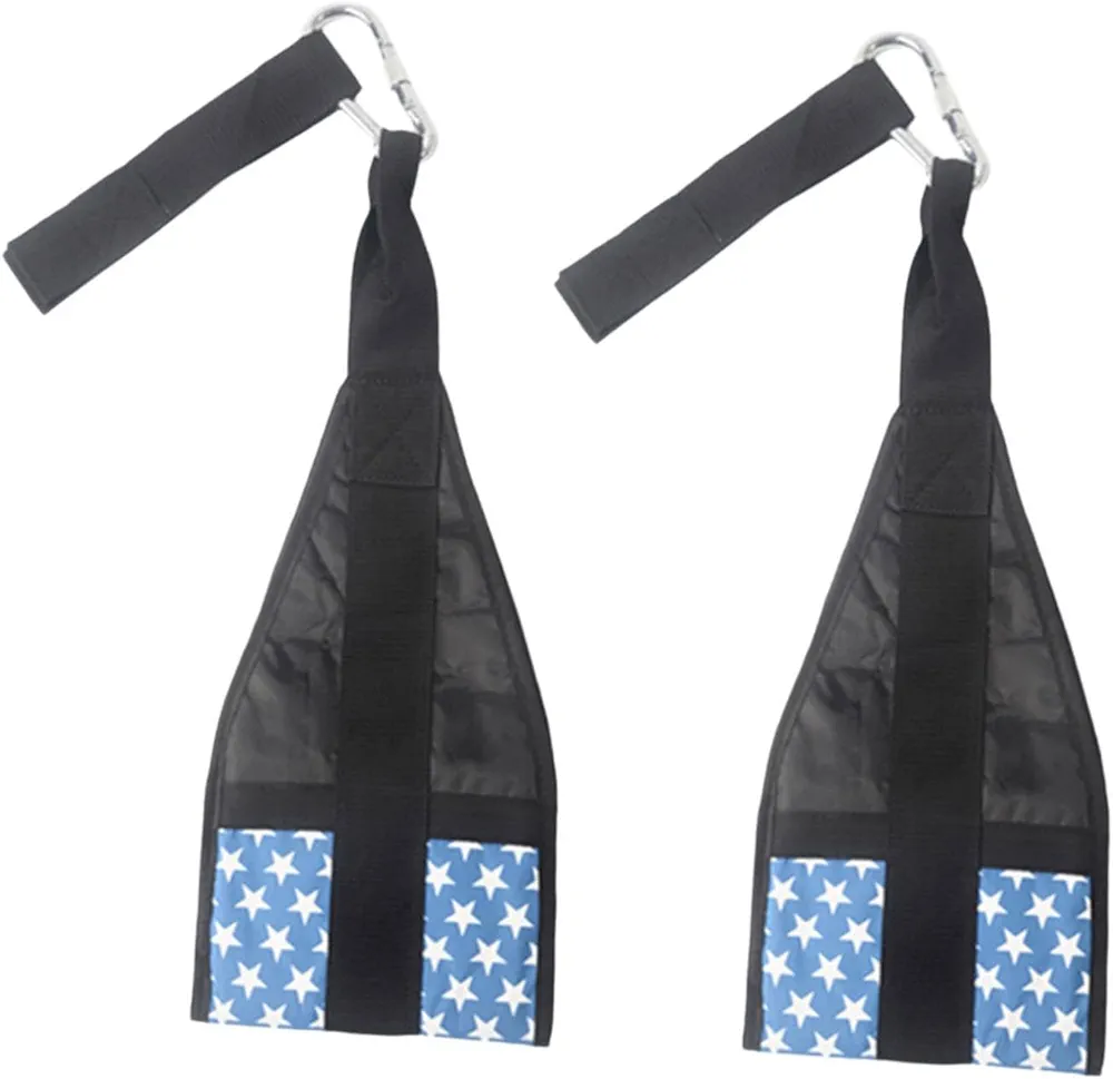 DYNWAVE 2X Fitness Ab Straps Weight Lifting Straps, Abdominal Muscle Building Ab Slings Straps Fitness Support for Gym Chinning