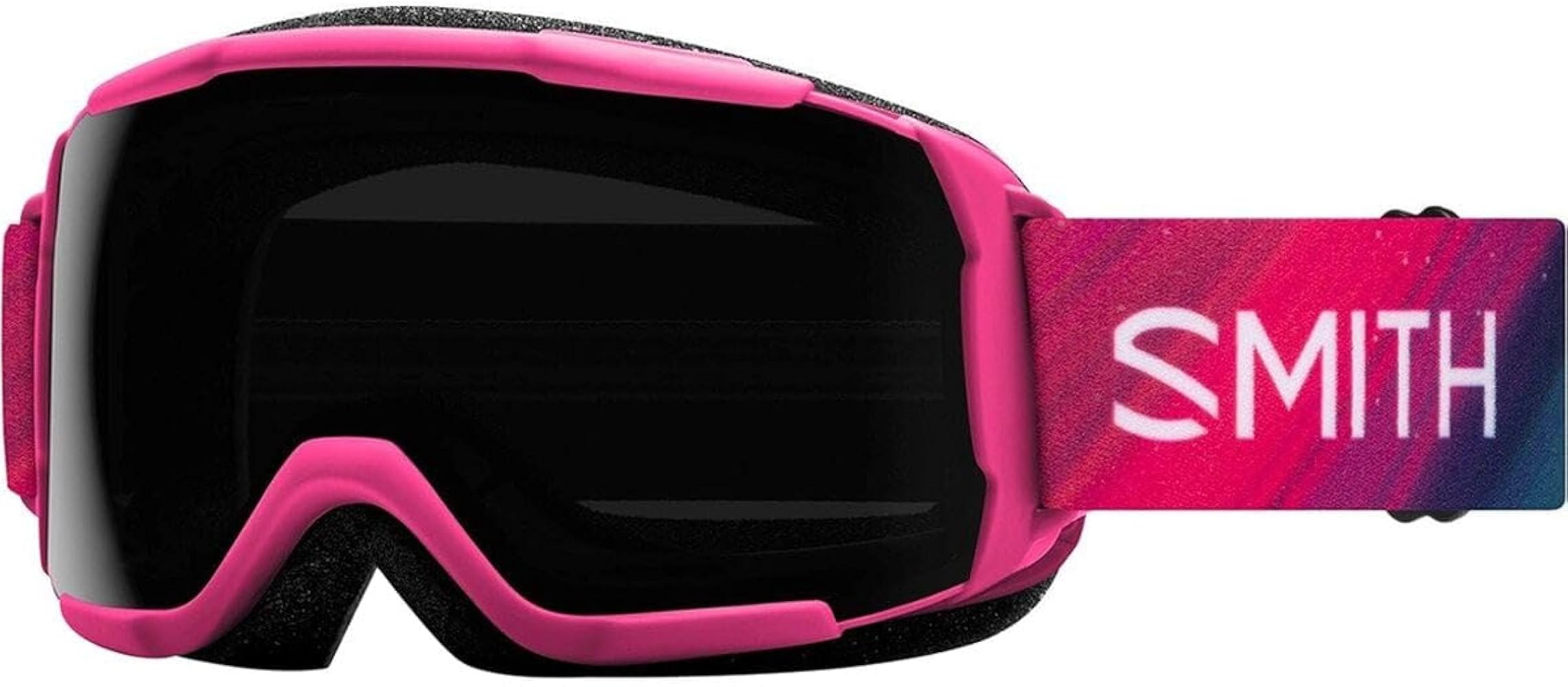 SMITH Unisex Youth Grom Snow Sport Goggle - Lectric Flamingo Supernova Frame | ChromaPop Sun Black Lens