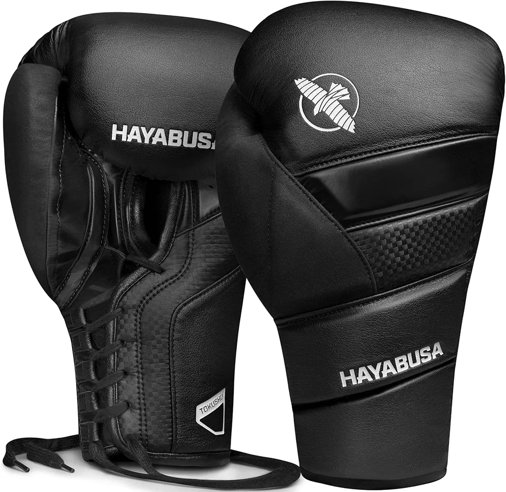 Hayabusa T3 Lace Up Boxing Gloves for Men and Women