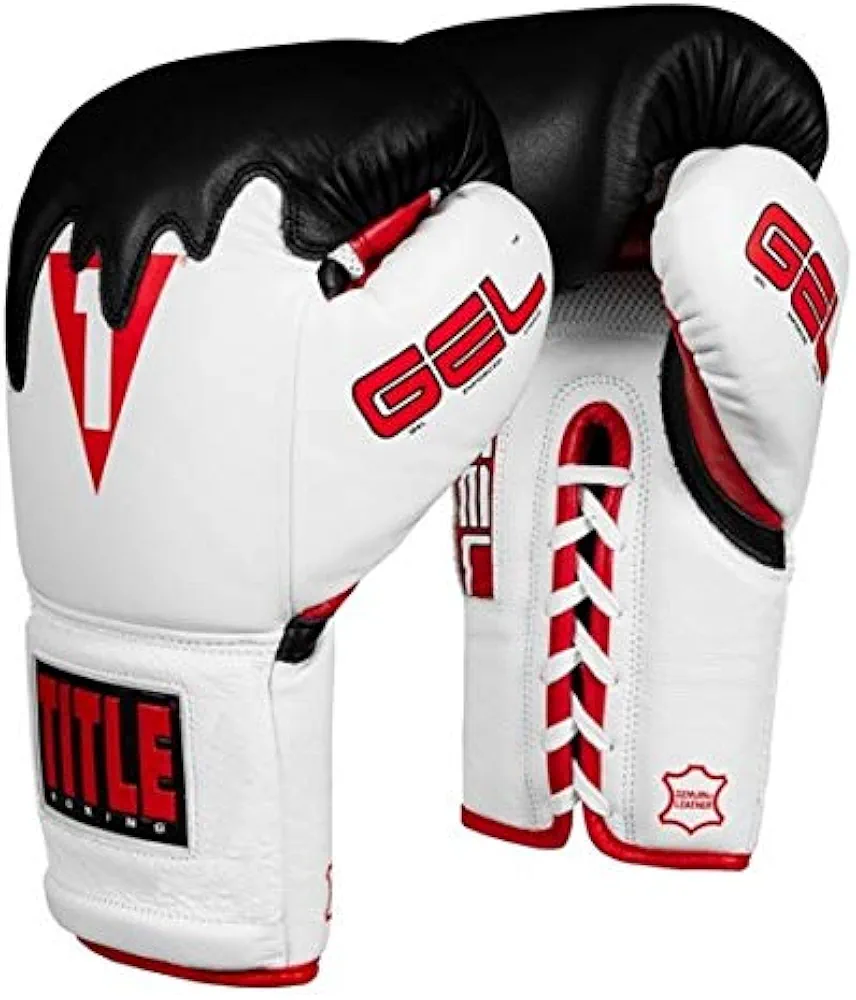 TITLE Boxing Gel Lava Leather Series Sparring Gloves - Lace Up Boxing Glove, Boxing Sparring Gloves, Boxing Training Gloves, Boxing Bag Gloves, Boxing Gloves, Professional Boxing Glove
