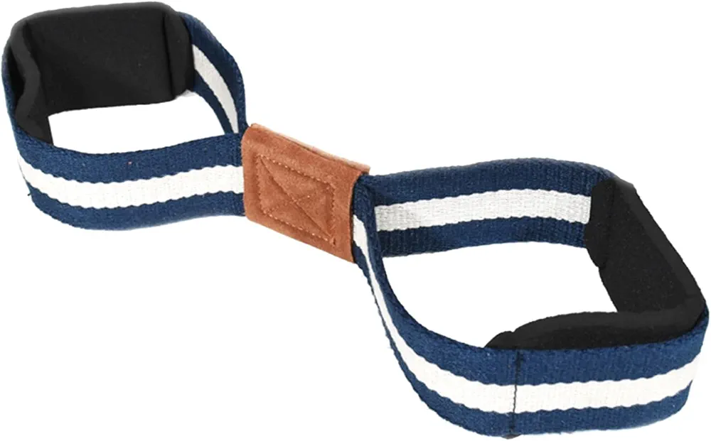 Figure 8 Weight Lifting Straps Heavy-Duty Support Straps Deadlift Straps Powerlifting Gym Wrist Straps For Men Women Weightlifting Wrist Support, Blue S code