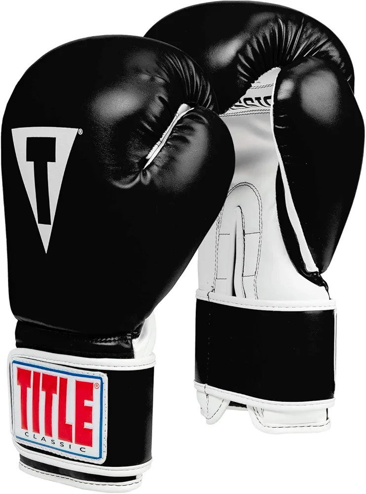 Title Classic Pro Style Training Gloves 3.0 - Boxing Gloves, Boxing Training Gloves, MMA Gloves, Oz Training Gloves, Kickboxing Gloves, Punching Bag Gloves, Sparring Gloves