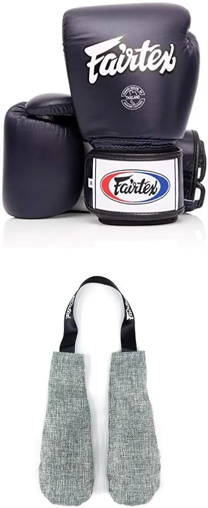 Fairtex BGV1 Boxing Gloves with Deodorizer Inserts | Shock Absorbent Gloves + Odor & Moisture Absorber for Boxing, MMA, Muay Thai | Perfect Bundle for Clean & Durable Gear