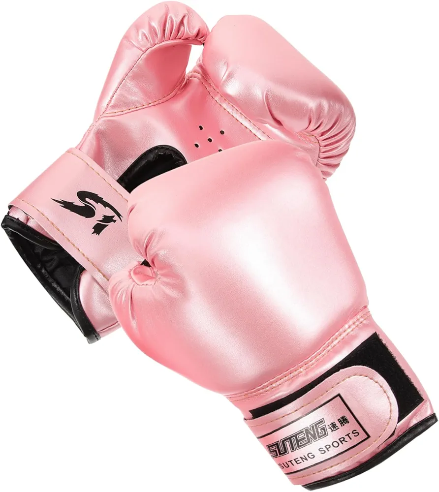 1 Pair Children's Boxing Gloves Children Kickboxing Glove Thai Glove Portable Boxing Glove Punching Sparring Glove Toddler Sparring Glove Comfortable Boxing Glove Boxing Supply