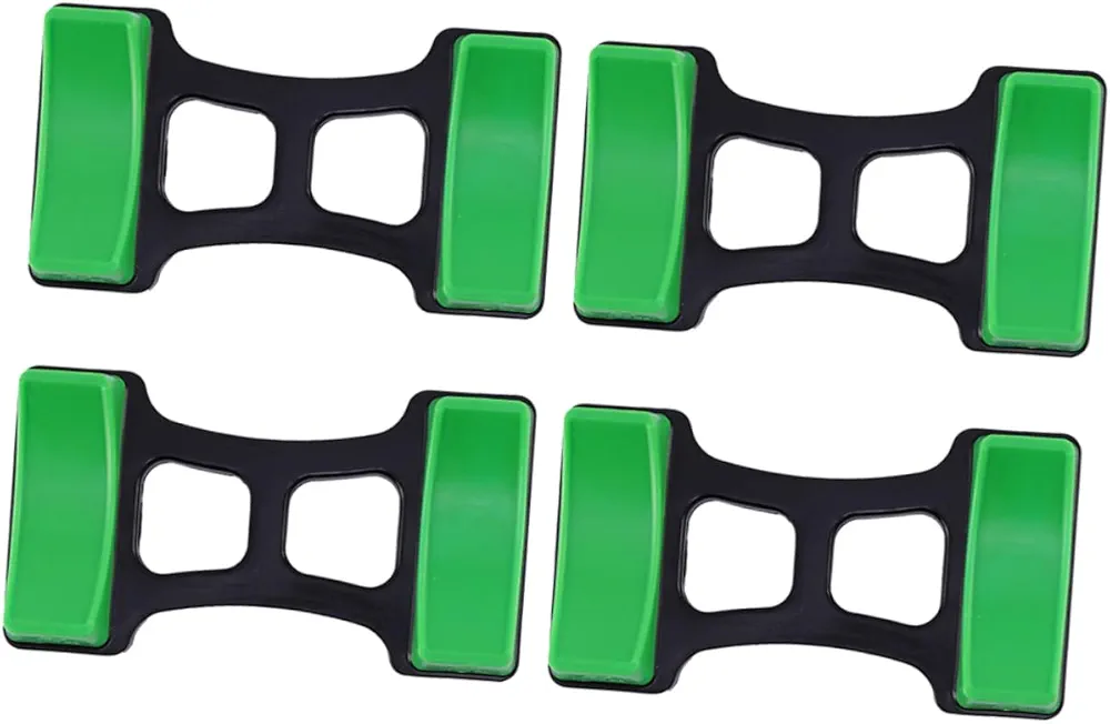 4pcs Abs Dumbbell Storage Rack Dumbbell Rack Green Sturdy Dumbbell Bracket Dumbbell Holder