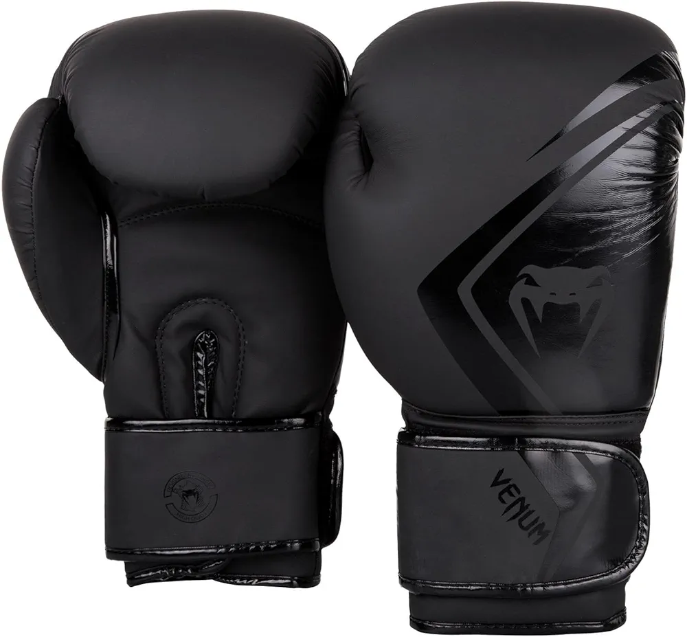Venum Contender 2.0 Boxing Gloves - Black/Black