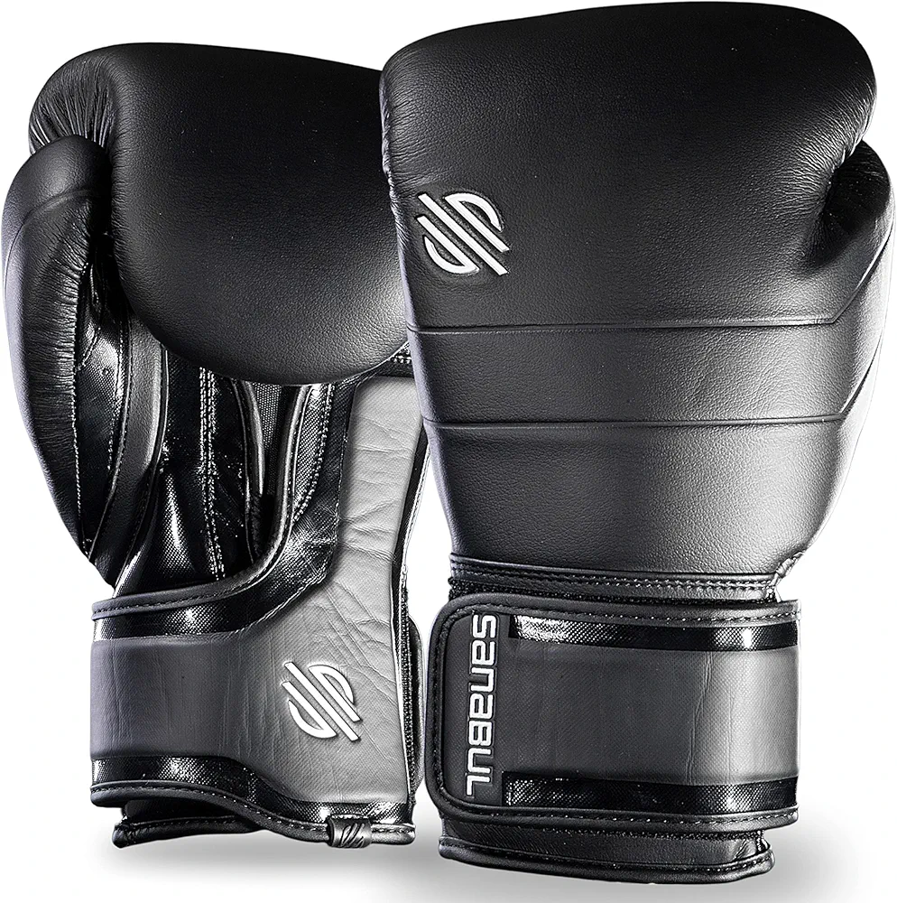 Sanabul Lab Series Pro Boxing Gloves for Men and Women Kickboxing Muay Thai Gloves Heavy Bag Sparring Training Gloves