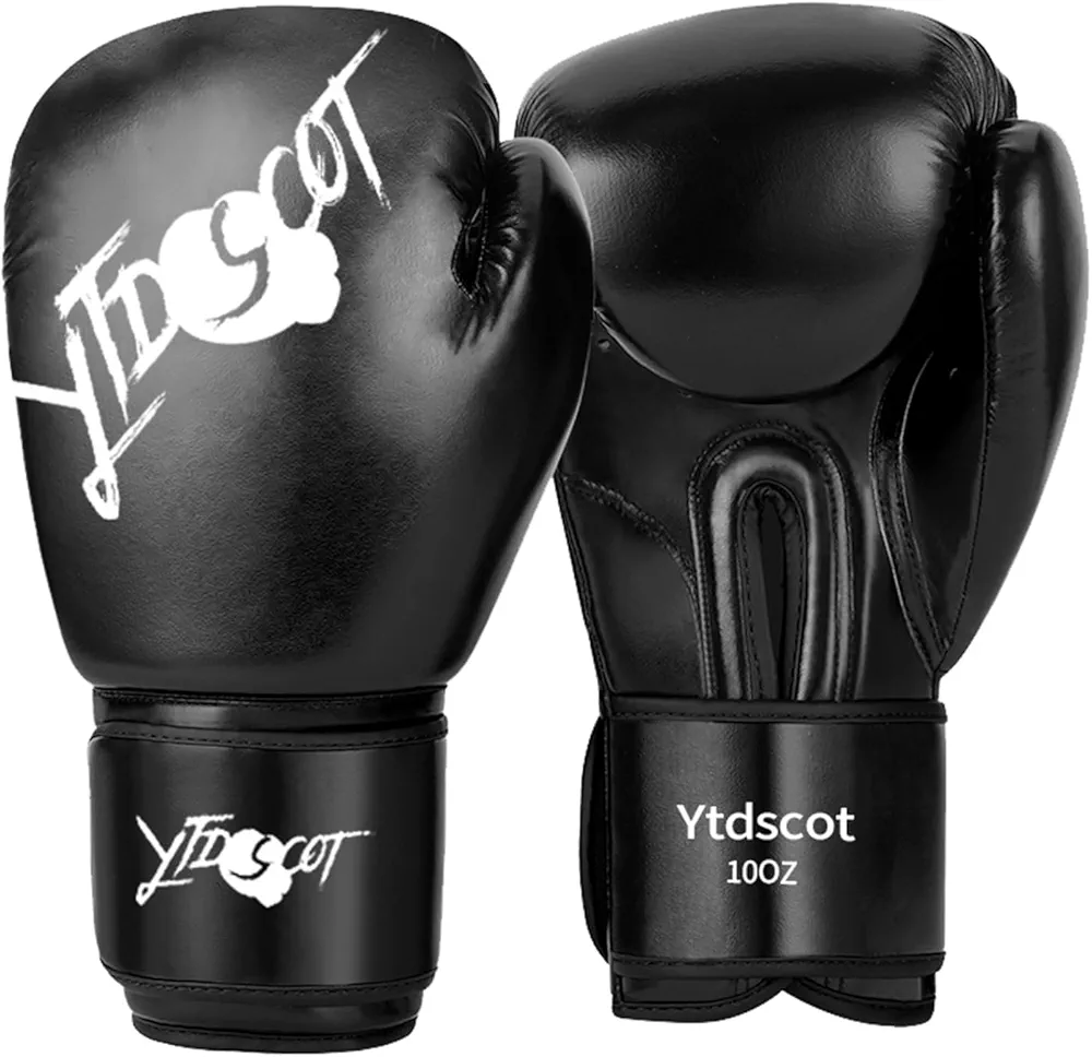 Boxing Gloves for Men, Heavy Bag Workout Boxing Gloves, Sparring Training Fighting Gloves for Boxing Kickboxing Punching Bag Muay Thai MMA
