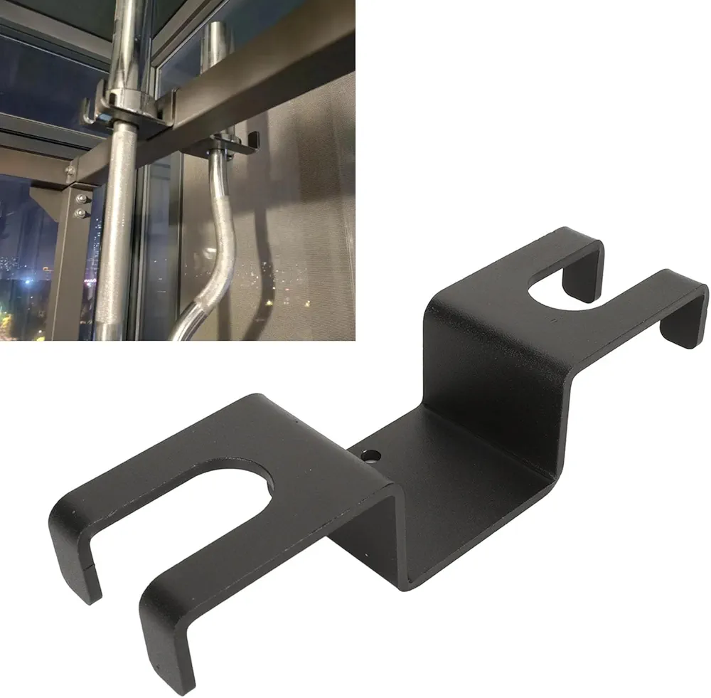 Luqeeg Vertical Hanging Barbell Rack with Space Saving Design, Iron Material, Easy Installation, for Home Gym Accessory
