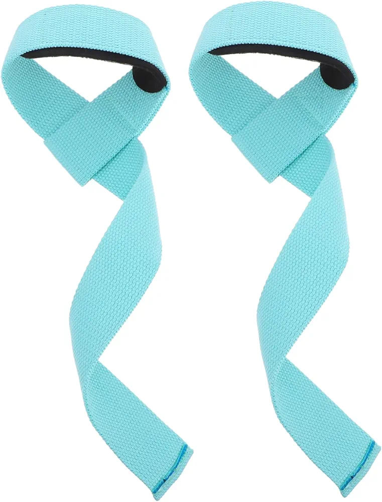 Yardwe 1 Pair Weightlifting Belt Wrist Strengthener Fitness Wrist Guard Wrist Wraps Gym Hand Brace Workout Wrist Belt Gloves Weight Straps for Hands Grip Hooks Polyester Light Green