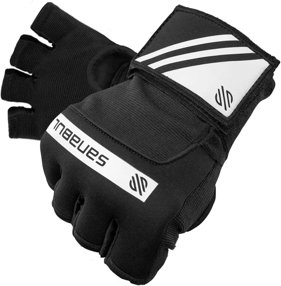 Sanabul Gel Hand Wraps for Boxing Gloves MMA Muay Thai Kick Boxing Quick Wraps for Men & Women Inner Boxing Hand Wrap for Gloves