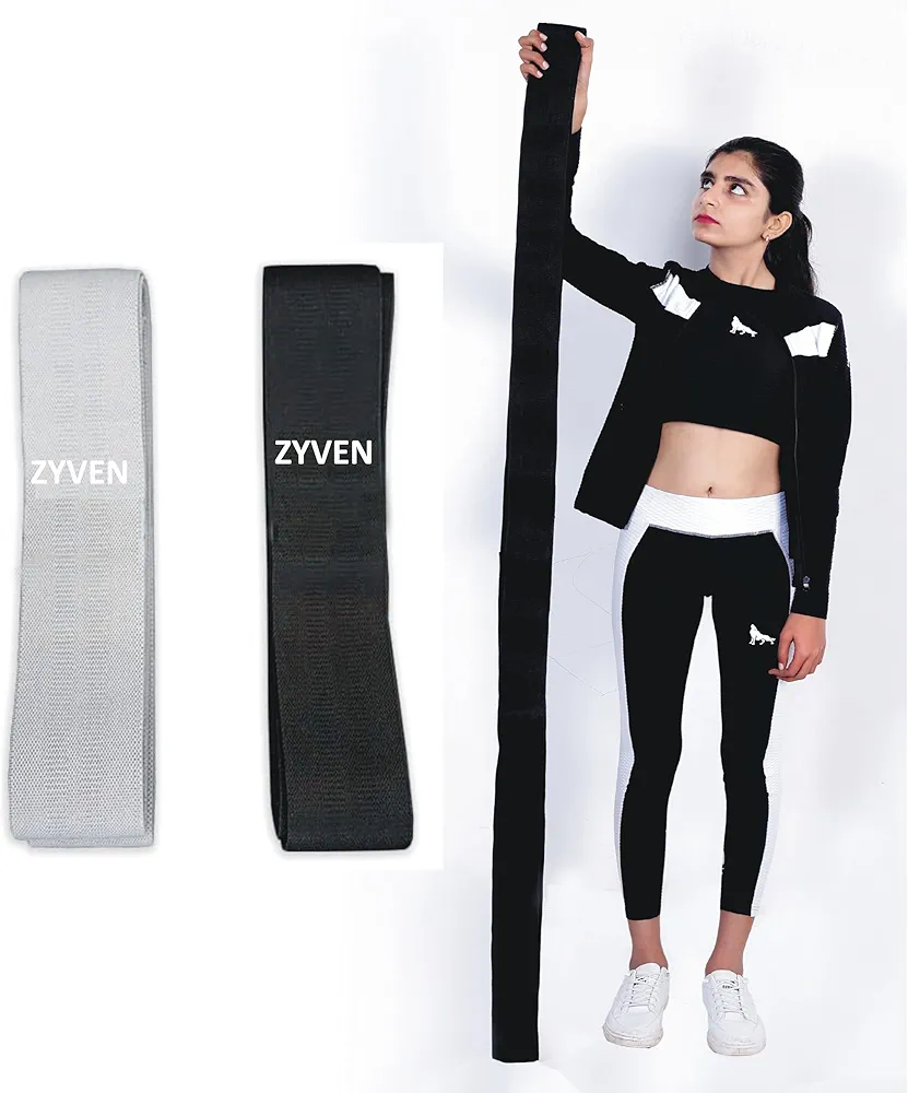 Premium Performance 76" Extended-Length High-Resistance Bands for Ultimate Strength, Mobility, and Plyometric Workouts