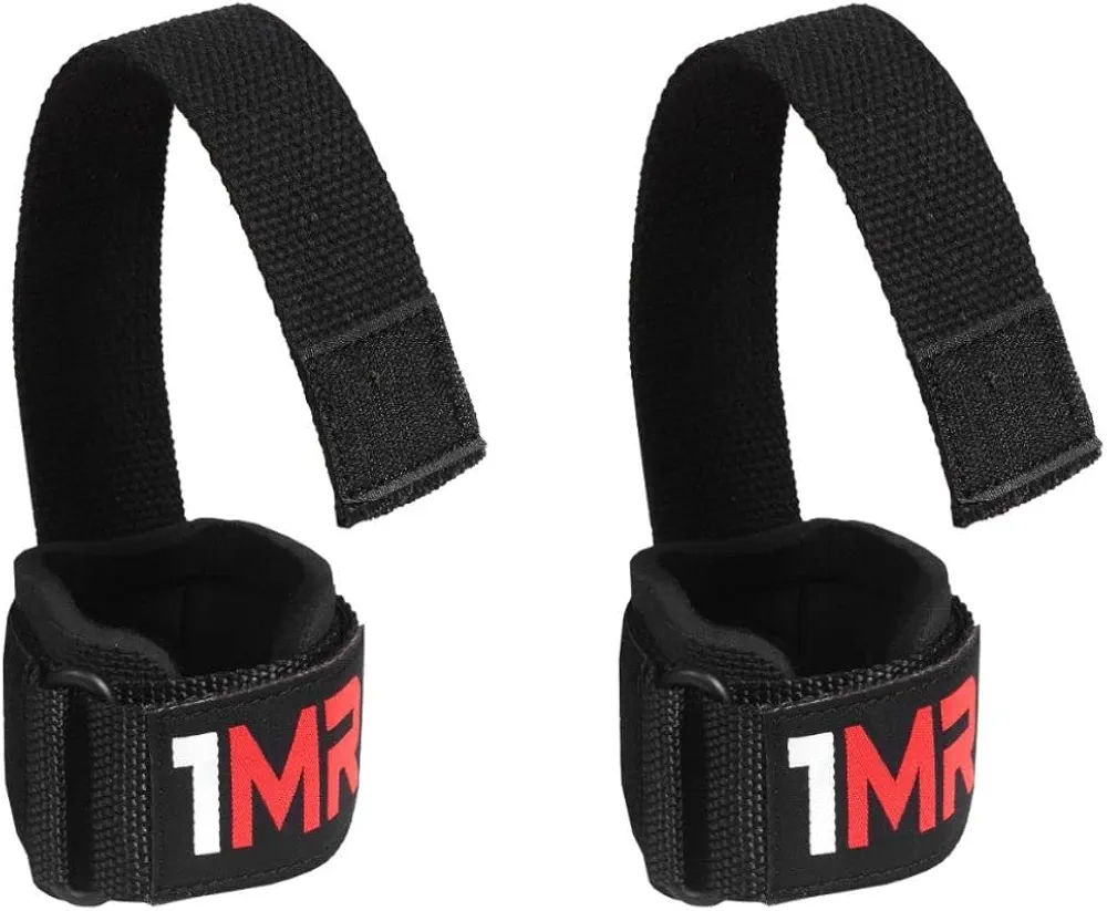 PRO Weight Lifting Straps with Wrist Support Brace - Ultimate Grip & Stability for Weightlifting, Bodybuilding, Powerlifting, and Strength Training