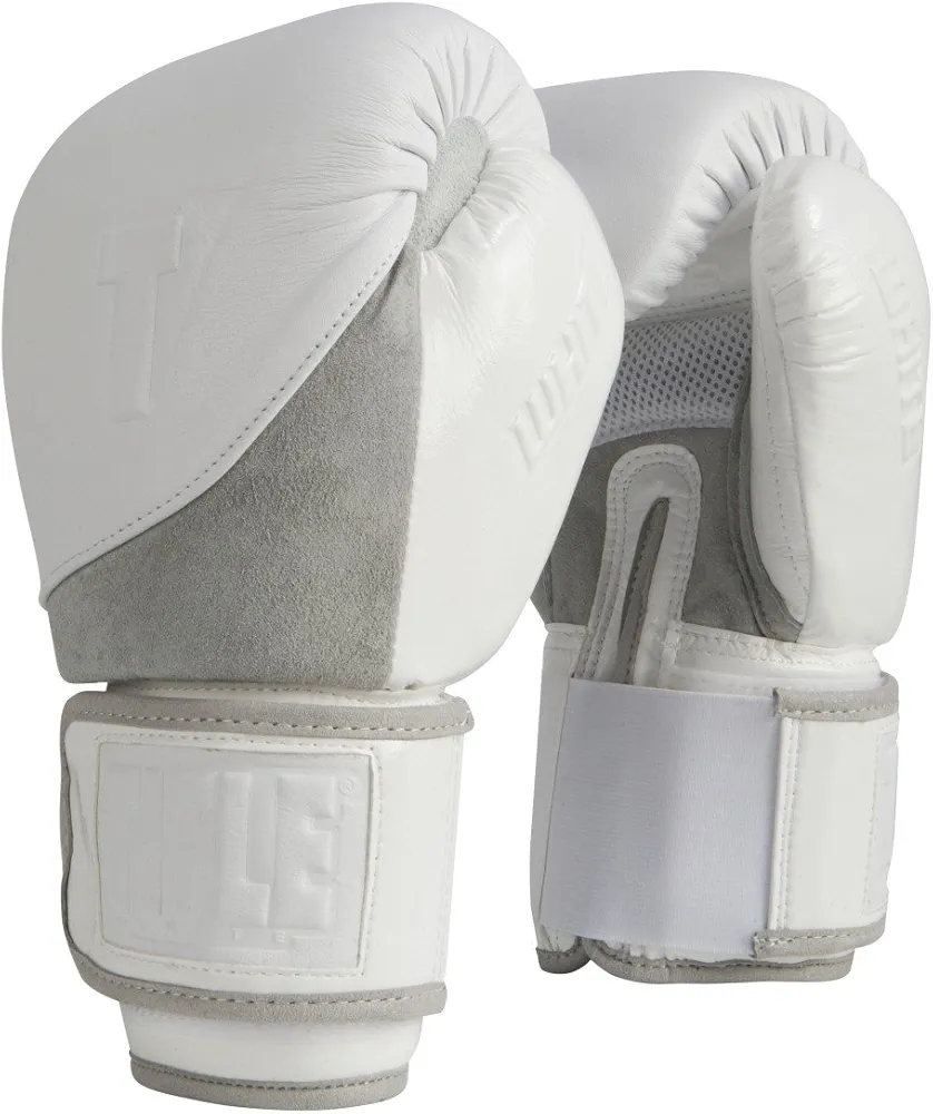 TITLE Boxing White Boxing Gloves - Boxing Gloves, Punching Bag Gloves, Kickboxing Gloves, Punching Gloves, Heavy Bag Gloves, Boxing Gloves Men, Boxing Gloves Women, Boxing Equipment