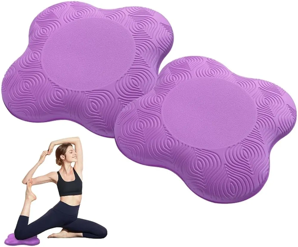 2 packs Yoga Knee Pad Cushion Extra Thick for Knees Elbows Wrist Hands Head Foam Pilates Kneeling pad Yoga Knee Cushion Thick Exercise Pads for Knees Elbows Wrist Hands Head Foam Pilates Kneeling pad，Support Foam Pads for Women and Men