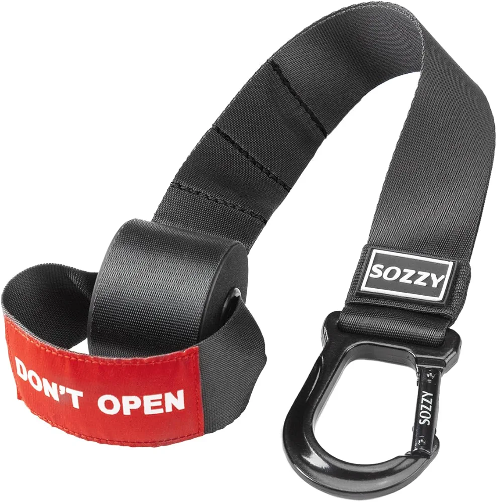 3-in-1 Door Anchor for Resistance Bands, SOZZY Heavy Duty Door Anchor with Safety Tag, Widened Thickened Webbing, Secure Stitching Great for Exercise Bands, Therapy Bands, Suspension Training