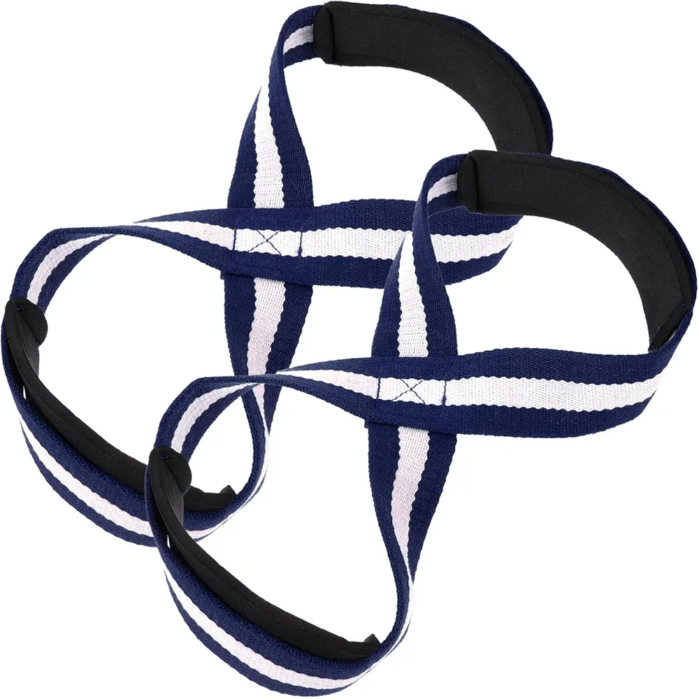 Toddmomy 1 Pair of Lifting Wrist Straps Deadlift Straps Figure 8 Loop Lifting Straps Hand Grip Wrist Straps Fitness Auxiliary Bands for Weightlifters Workout Red