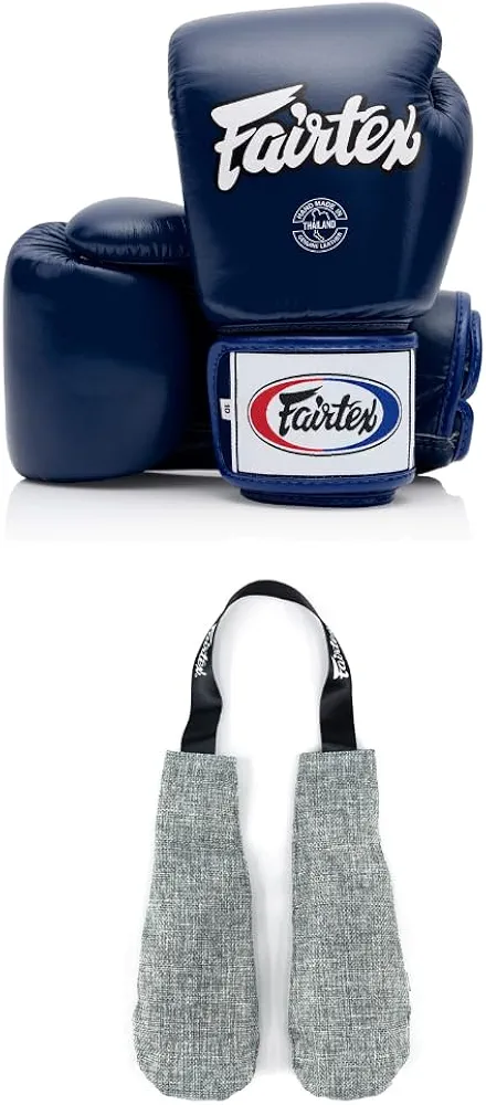 Fairtex BGV1 Boxing Gloves with Deodorizer Inserts | Shock Absorbent Gloves + Odor & Moisture Absorber for Boxing, MMA, Muay Thai | Perfect Bundle for Clean & Durable Gear