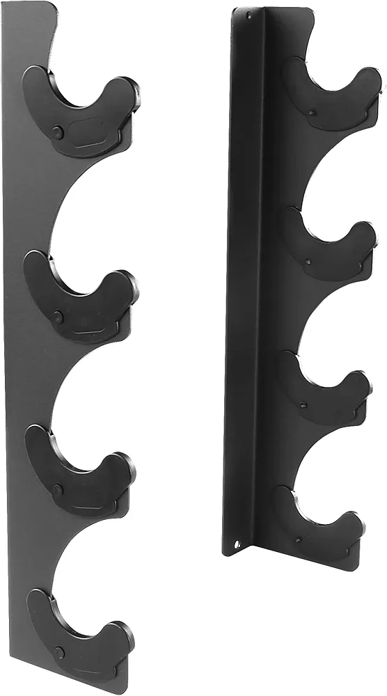 Barbell Rack Barbell Holder Wall Mount Barbell Storage Holder Olympic Bar Hanger for Home, Commercial, Garage Gym