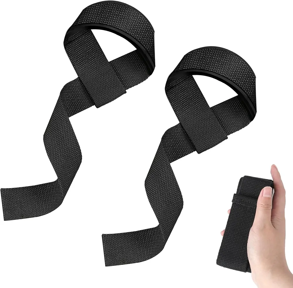 Weight Lifting Straps, Wrist Straps for Deadlifts, Strength Training, Bodybuilding, Heavy Lifting Straps for Men and Women, Non-Slip, Comfortable, Durable Lifting Straps for Weightlifting and Gym Training