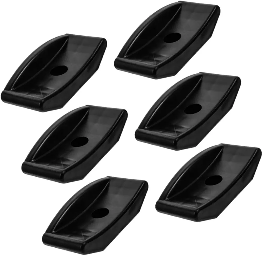 Toddmomy 6pcs Dumbbell Rack Hand Weight Holder Hand Weight Rack Dumbbell Weight Rack Weights Rack Stand Barbell Rack Stand Dumbbell Holder Dumbbell Bracket Small Weight Rack Pp Black