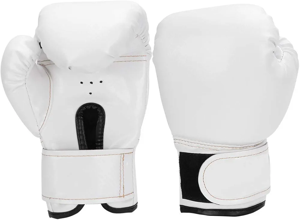Kids Boxing Gloves 1 Pair, PU Leather Gym Sparring Gloves Hand Protector Guard Sandbag Punching Gloves Martial Arts Training Gloves