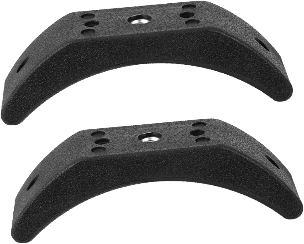 2pcs Dumbbell Rack Dumbbell Storage Weightlifting Rack Dumbbell Stand Dumbbells Storage Shelves Hand Weight Rack Barbell Bumper Practical Dumbbell Holder Dumbbell Holders Pp Black