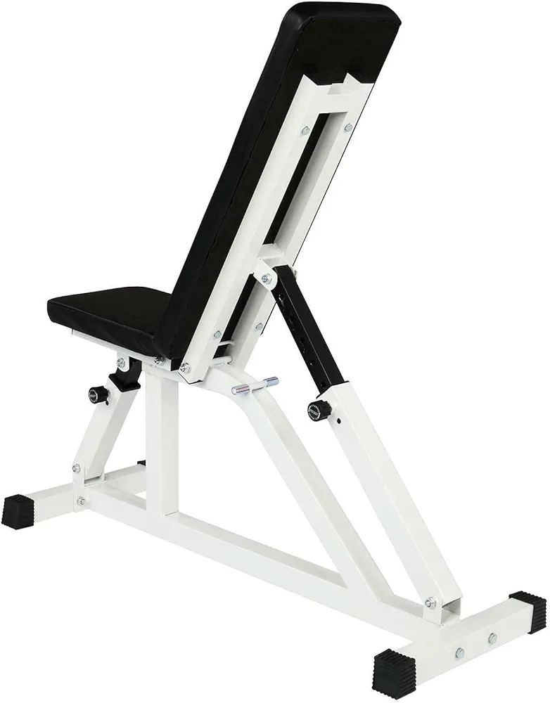 NYW Exercise Bench Adjustable Sit Up Weight flat Incline Decline Set Dumbell Fitness Stool