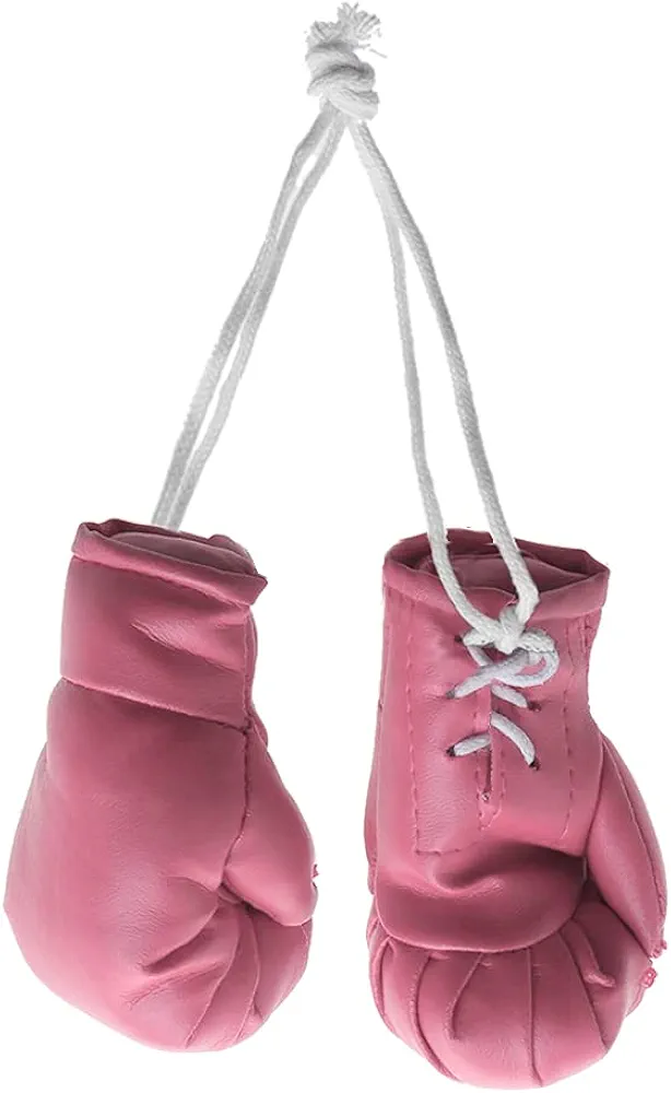 Mini Boxing Gloves Miniature Boxing Accessories Hanging Boxing Bag Gloves Decorative Boxing Toys for Home Car Christmas Boxing Party Decor