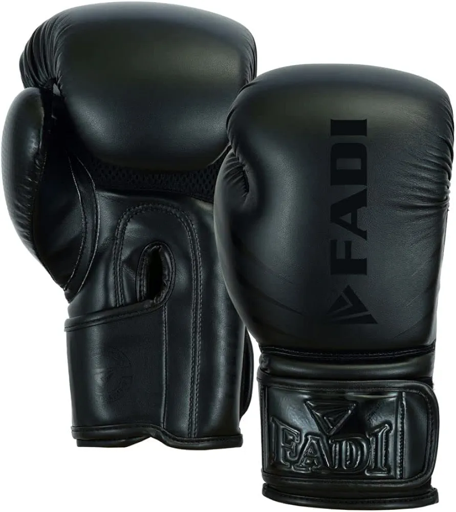 Train Hard Series - Unisex Boxing Gloves for Pro Training, Sparring, Muay Thai, Kickboxing, MMA, Fitness Workouts, and Heavy Bag Punching