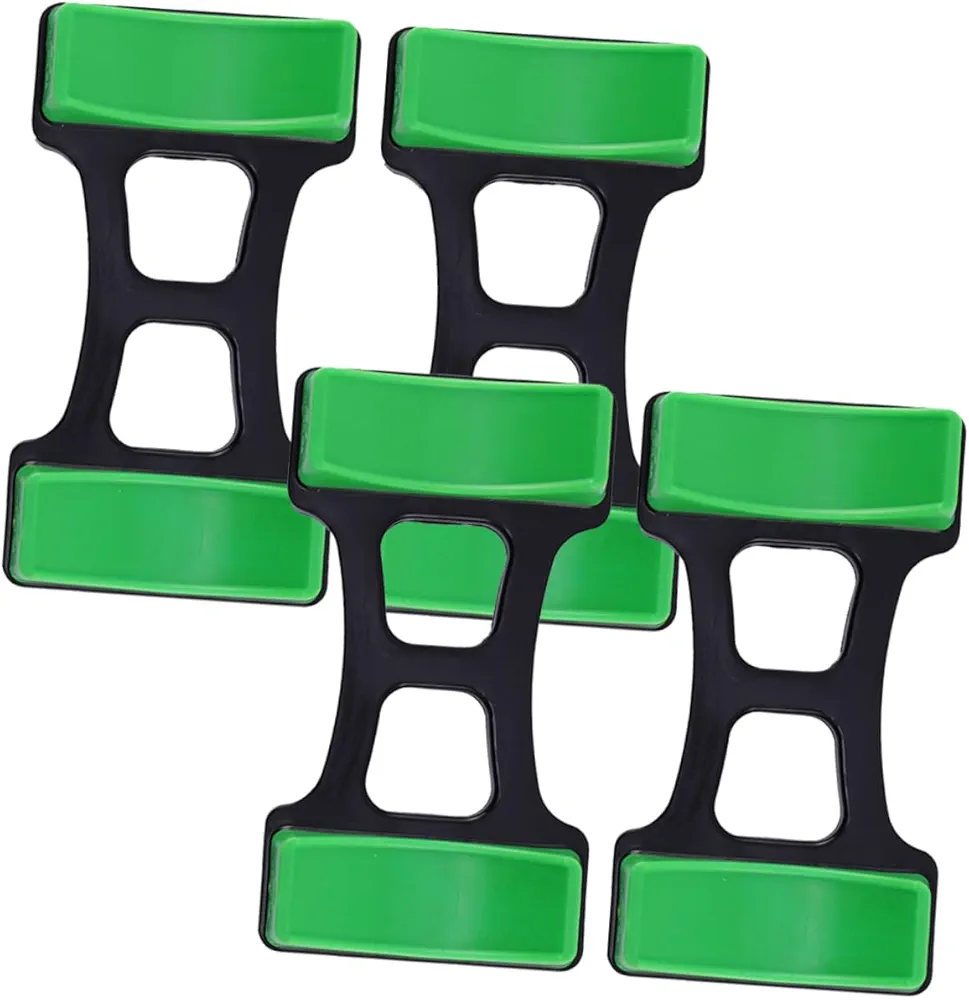 4pcs Dumbbell Rack Dumbbell Floor Rack Dumbbell Floor Pad Dumbbell Shelf Hand Weight Rack Barbell Storage Rack Barbell Rack Stand Dumbell Weight Stand Dumbbell Holder Abs Green