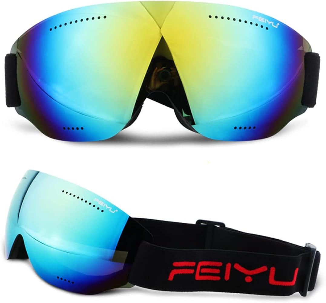 Frameless Ski Goggles, UV-400 Protection Goggles Snow Goggles Winter Goggles Motorcycle Goggles Snowboard Snowbike Goggles