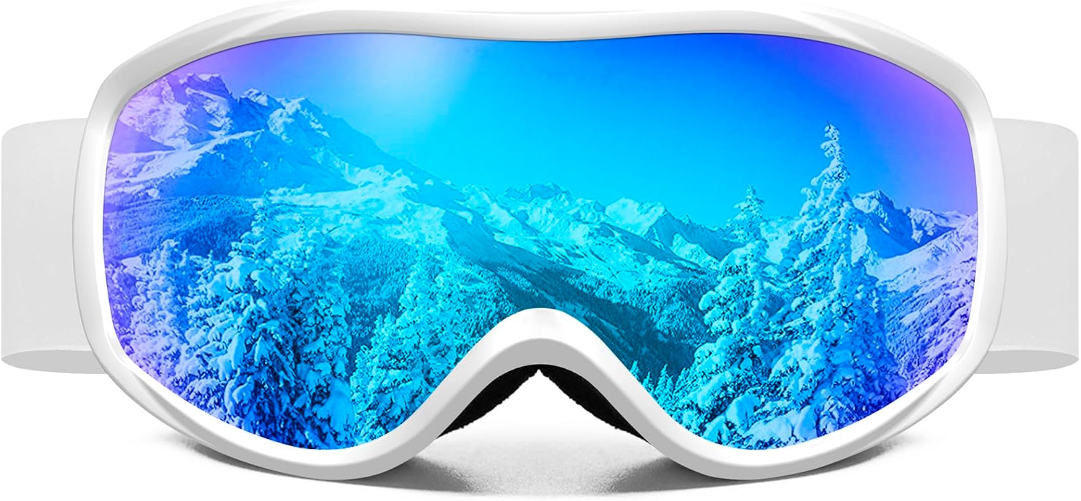 FMY Snowboard/Ski Goggles for Adult,Over Glasses Anti Fog UV Protection Skiing Goggles for Men Women Youth