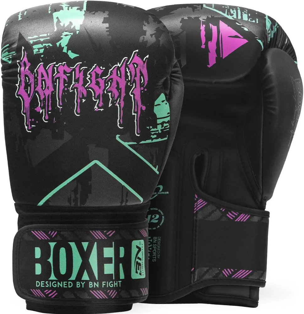 Boxing Gloves for Men and Women Suitable for Boxing Kickboxing Mixed Martial Arts Muay Thai MMA Heavy Bag Training