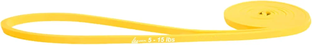 LEZER Resistance Band, Pull Up Bands, Exercise Bands, Workout Bands, Elastic Bands, Home Gym Fitness, Stretching, Physical Therapy, Training, Yoga, with Instruction