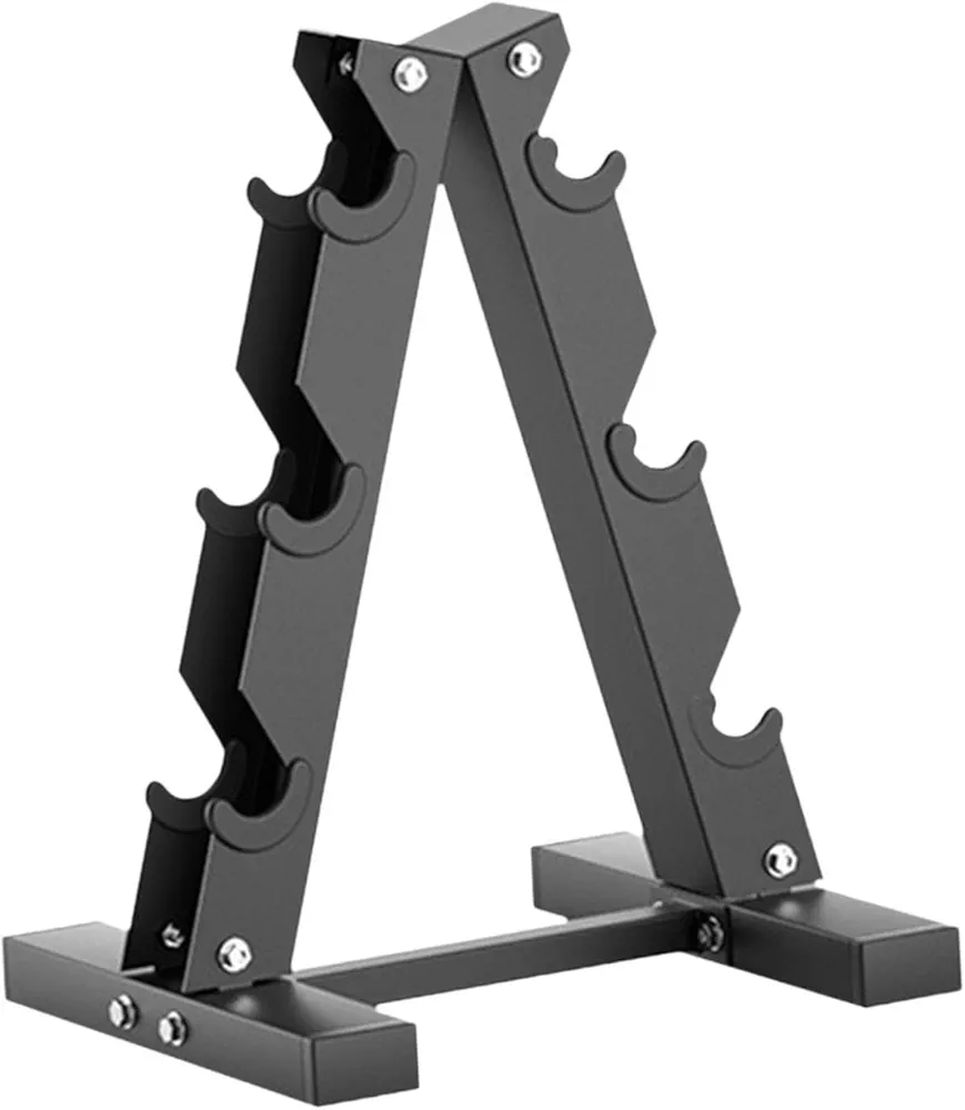 Dumbbell Rack Dumbbells Vertical Stand Space Saving Iron Bracket Dumbbell Rack Organizer Weight Rack for Home Exercise Gym