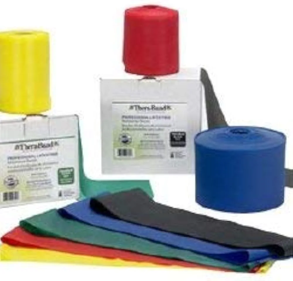 Thera-Band Exercise Resistance Band, Yellow 25 Yard Light Resistance, 20324 - Sold by: Pack of One