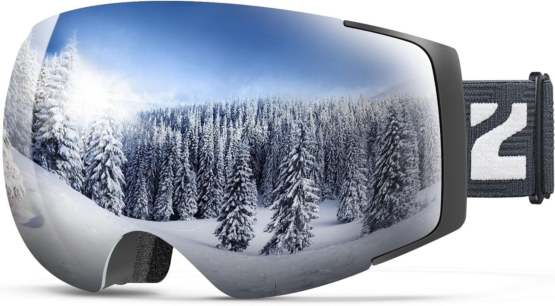ZIONOR X4 Ski Goggles Magnetic Lens - Snowboard Goggles for Men Women Adult - Snow Goggles Anti-fog UV Protection
