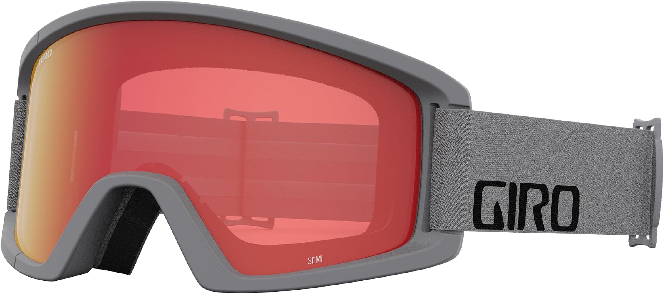 Giro Semi Asian Fit Ski Goggles - Snowboard Goggles for Men, Women & Youth - 2 Lenses Included - Anti-Fog - OTG