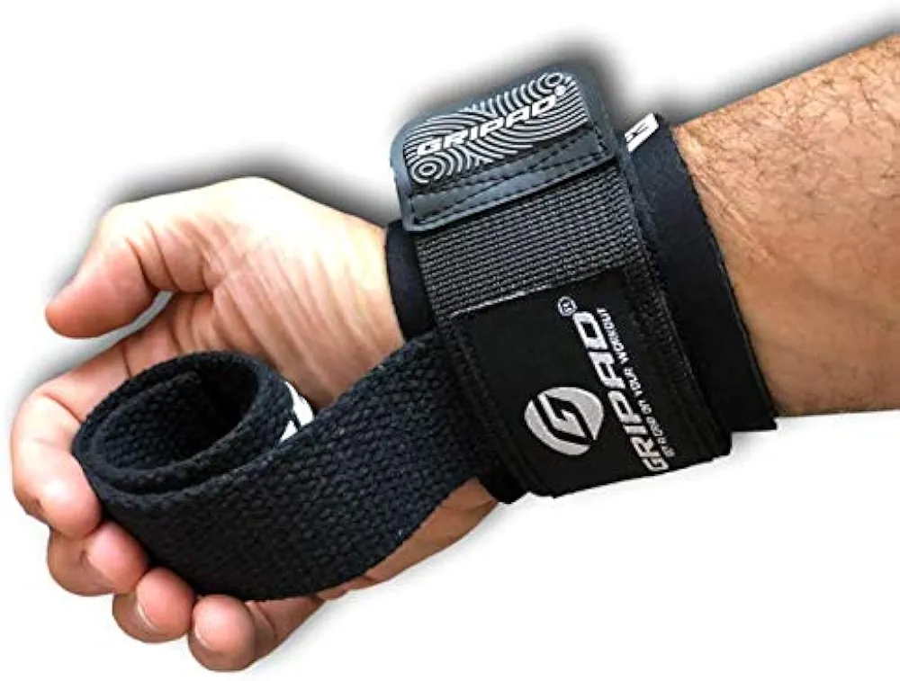 Weight Lifting Straps with Wrist Support - Wrist Straps for Weightlifting - Superior Deadlift Straps and Workout Wrist Wraps for Deadlifting in Gym - Ideal Lift Straps for Powerlifting