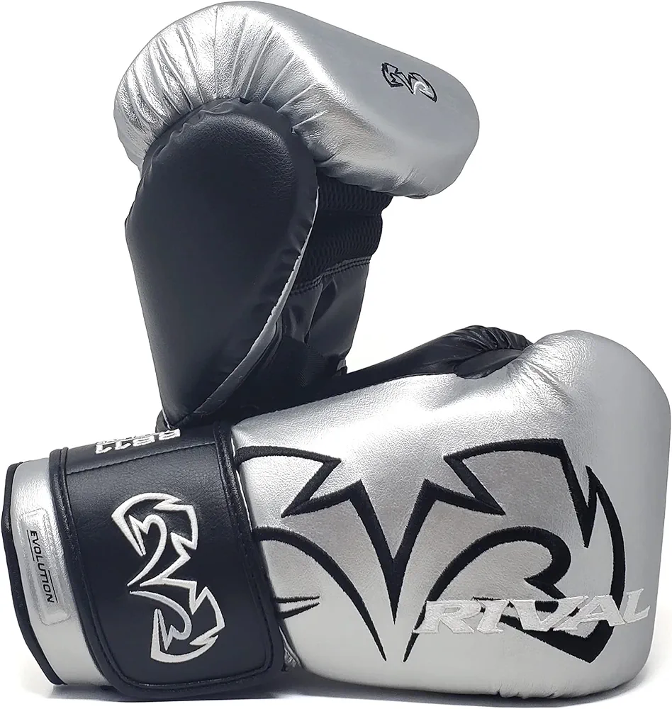 RIVAL Boxing RB11 Evolution Heavy Bag Gloves, with a High-Density, Power-Transmitting Foam and Microfiber Outer