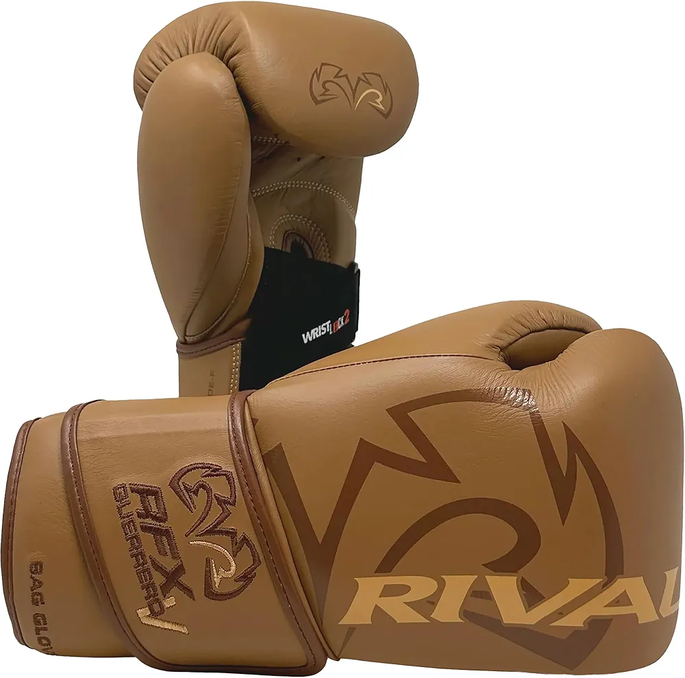 RIVAL Boxing RFX-Guerrero-V SF-H Heavy Bag Gloves, Low-Density Foam and Horsehair Padding for a Firm, Solid Feel