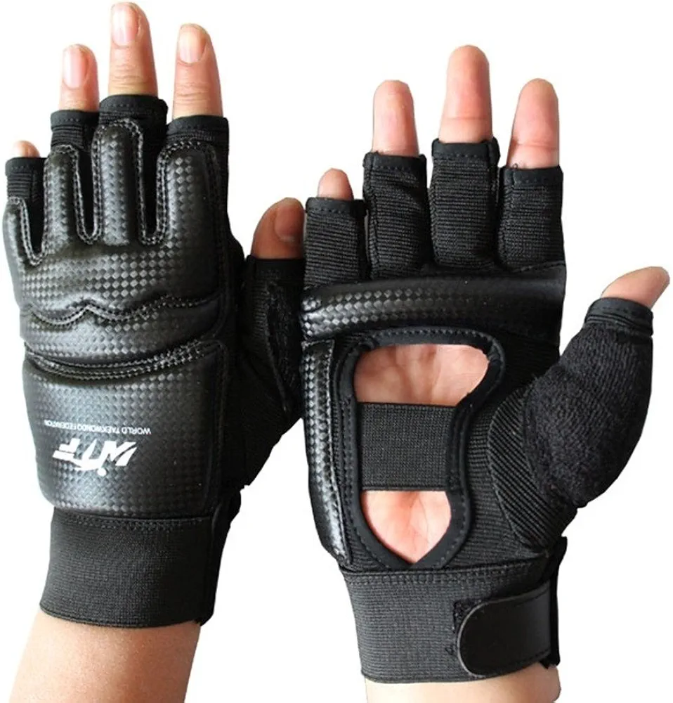 Rungear Taekwondo Training Boxing Gloves, WTF Approved Martial Arts Muay Thai TKD Punching Bag Mitts MMA Sparring Karate Gloves for Men Women Kids